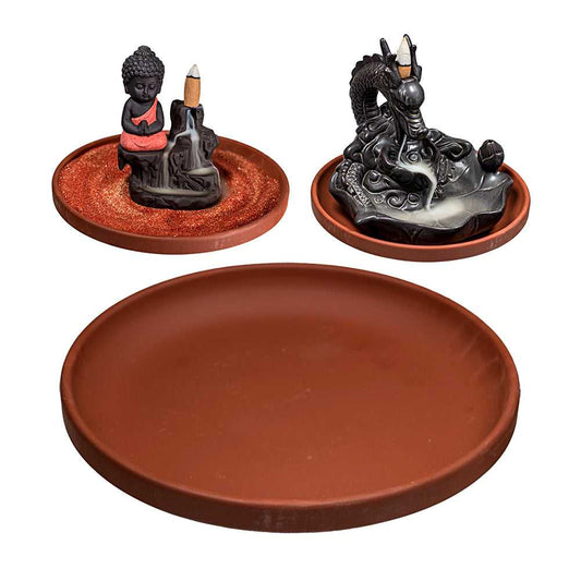 Incense Burner Ceramic Plate for Incense Burners 89573 6 $ Shop All The Witches Sage LLC Stew's Incense