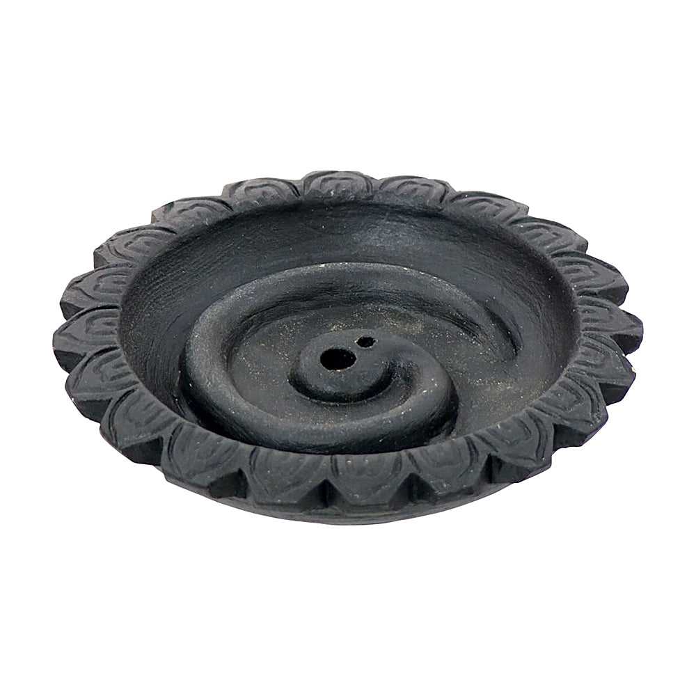 Incense Burner Spiral Design Clay Rope Incense Burner 89455 (IB73) 8 $ Shop All The Witches Sage LLC Stew's Incense