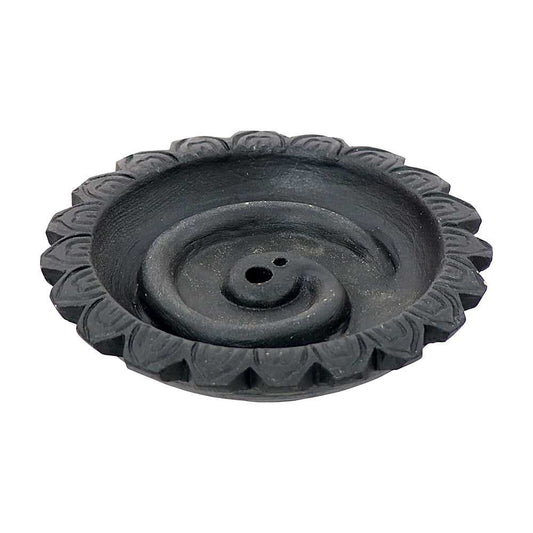 Incense Burner Spiral Design Clay Rope Incense Burner 89455 (IB73) 8 $ Shop All The Witches Sage LLC Stew's Incense