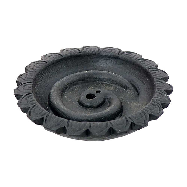 Incense Burner Spiral Design Clay Rope Incense Burner 89455 (IB73) 8 $ Shop All The Witches Sage LLC Stew's Incense
