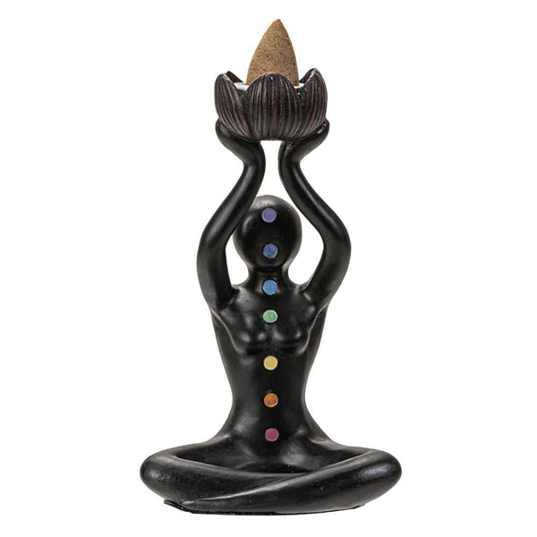 Incense Burner Chakra Backflow Incense Burner 14937 22 $ Shop All The Witches Sage LLC Stew's Incense