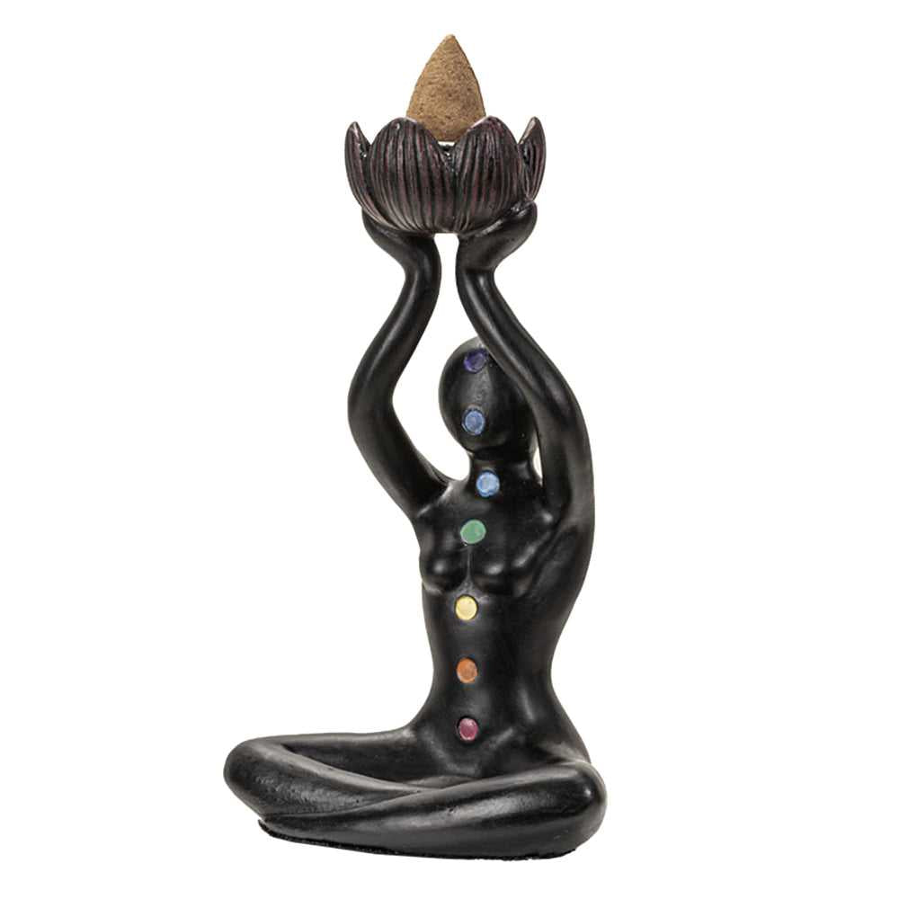 Incense Burner Chakra Backflow Incense Burner 14937 22 $ Shop All The Witches Sage LLC Stew's Incense
