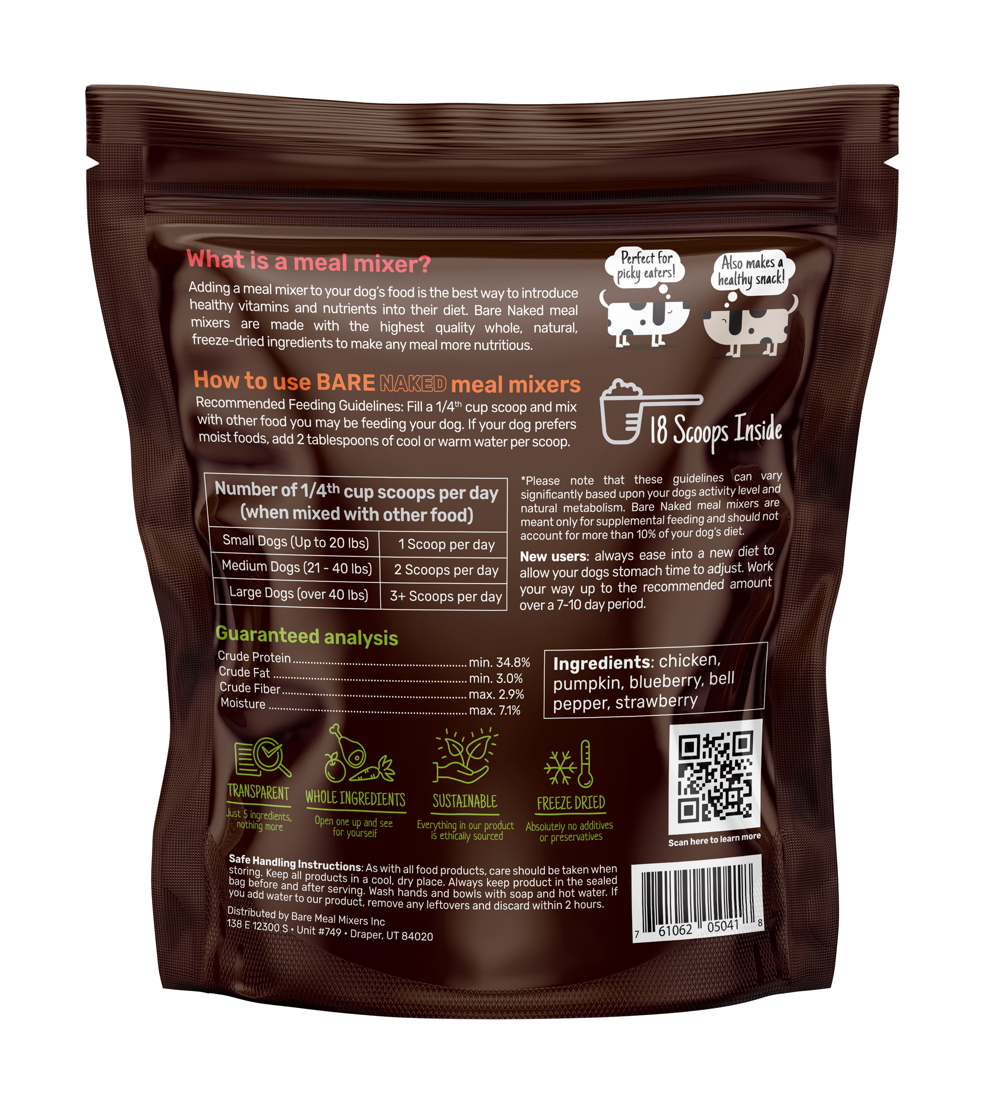  Chicken Mix - 6oz 1001 21 $ Shop All Bare Naked Pet Co. Stew's Incense