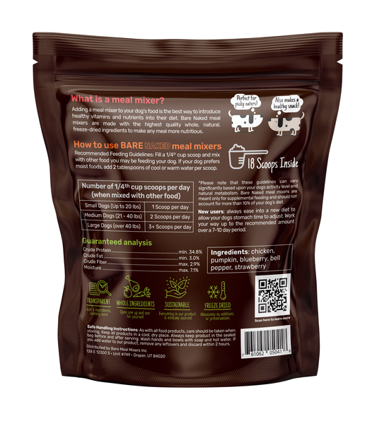  Chicken Mix - 6oz 1001 21 $ Shop All Bare Naked Pet Co. Stew's Incense