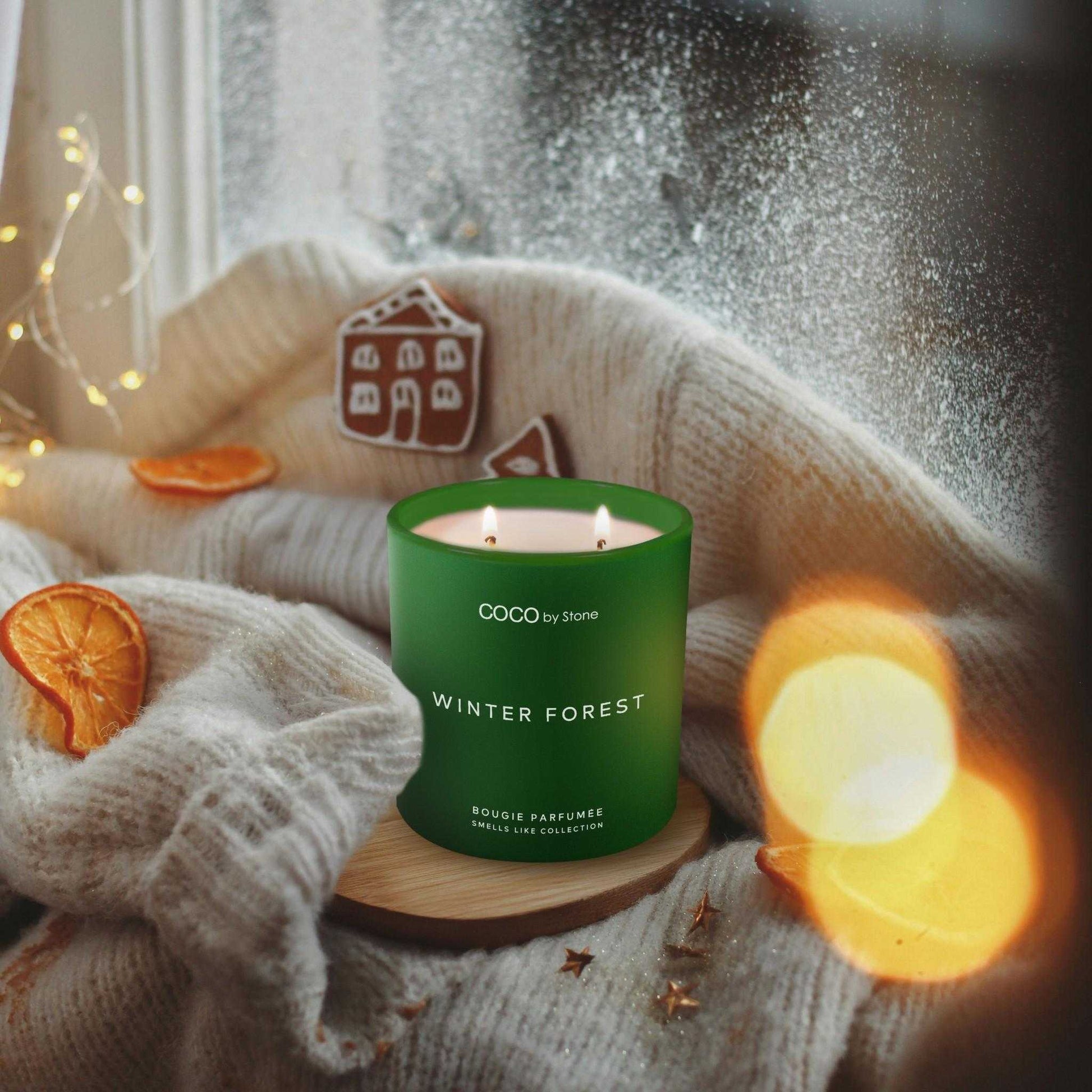 Smells Like Candle 15oz Smells Like Winter Forest Candle GLC15-2-2023 38 $ Candles Stone Candles Stew's Incense