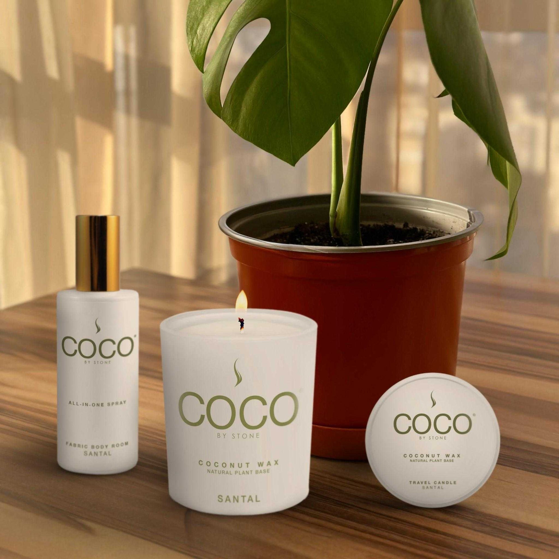 COCO All-in-One Spray 5oz Santal All-In-One Spray CRS5SA 20 $ Room Sprays Stone Candles Stew's Incense