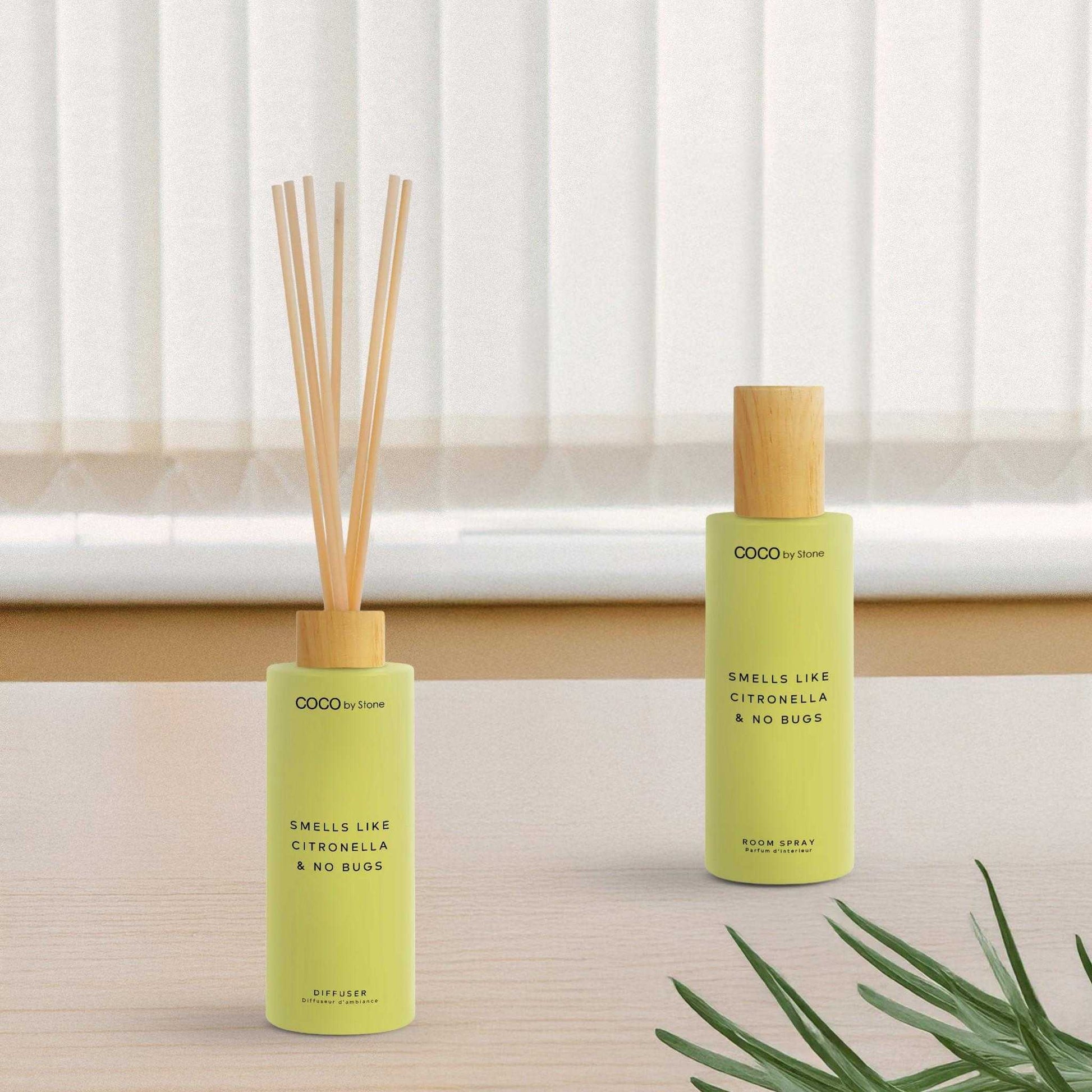 Smells Like Room spray 5oz Smells Like Citronella & No Bugs Room Spray CRSSL5-CIT 24 $ Lava Rock Diffusers Stone Candles Stew's Incense