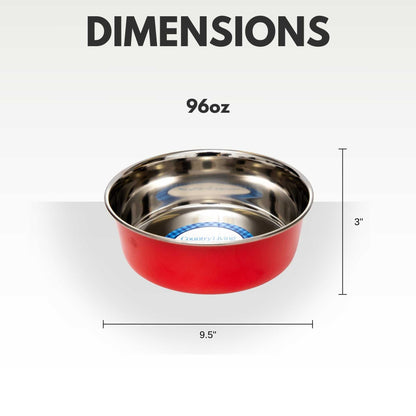 Bowl Country Living Set of 2 Heavy Gauge Stainless Steel Dog Bowls - Perfect for Food & Water SBS 2491 18 $ Pet Lovers Store American Pet Supplies Stew's Incense