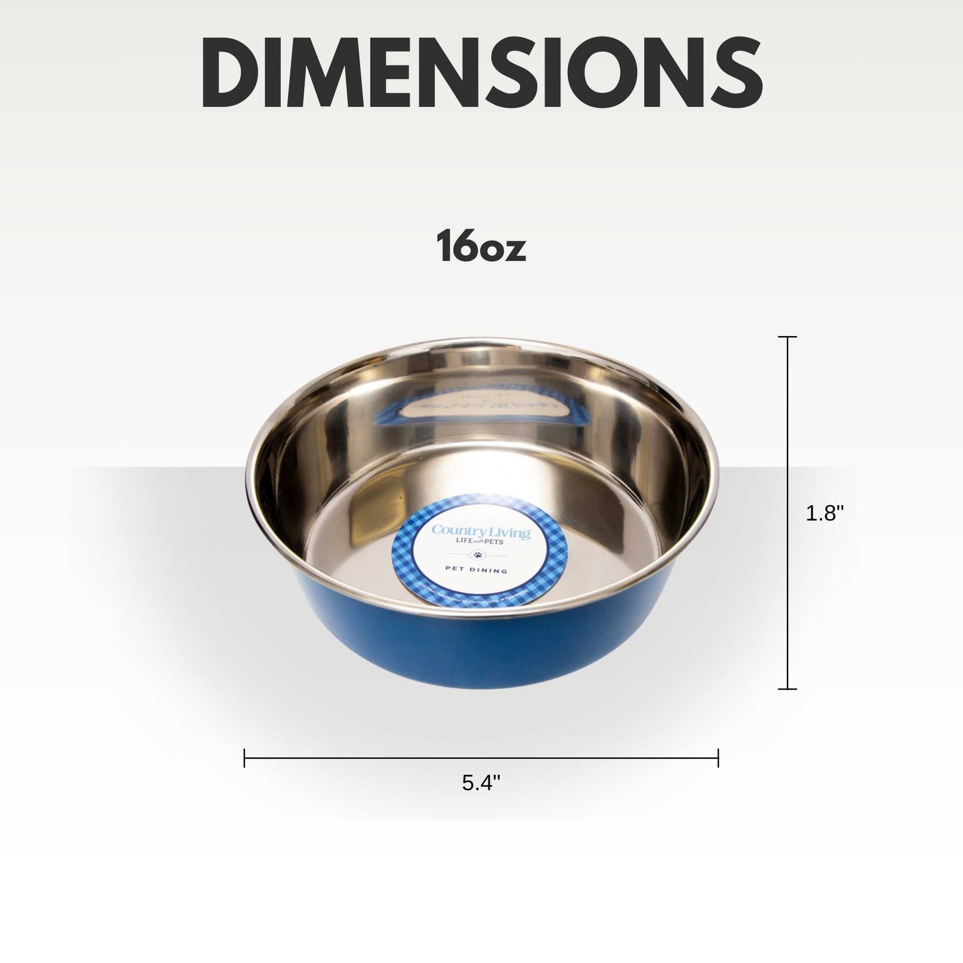 Bowl Country Living Set of 2 Heavy Gauge Stainless Steel Dog Bowls - Perfect for Food & Water SBS 2491 18 $ Pet Lovers Store American Pet Supplies Stew's Incense