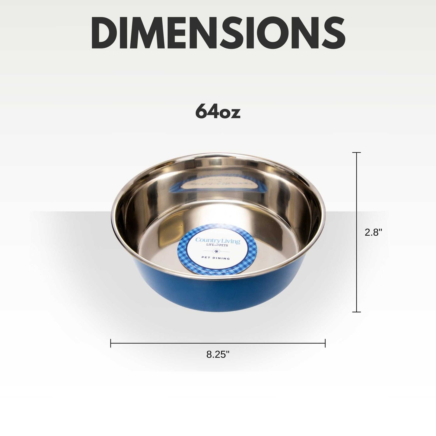 Bowl Country Living Set of 2 Heavy Gauge Stainless Steel Dog Bowls - Perfect for Food & Water SBS 2491 18 $ Pet Lovers Store American Pet Supplies Stew's Incense