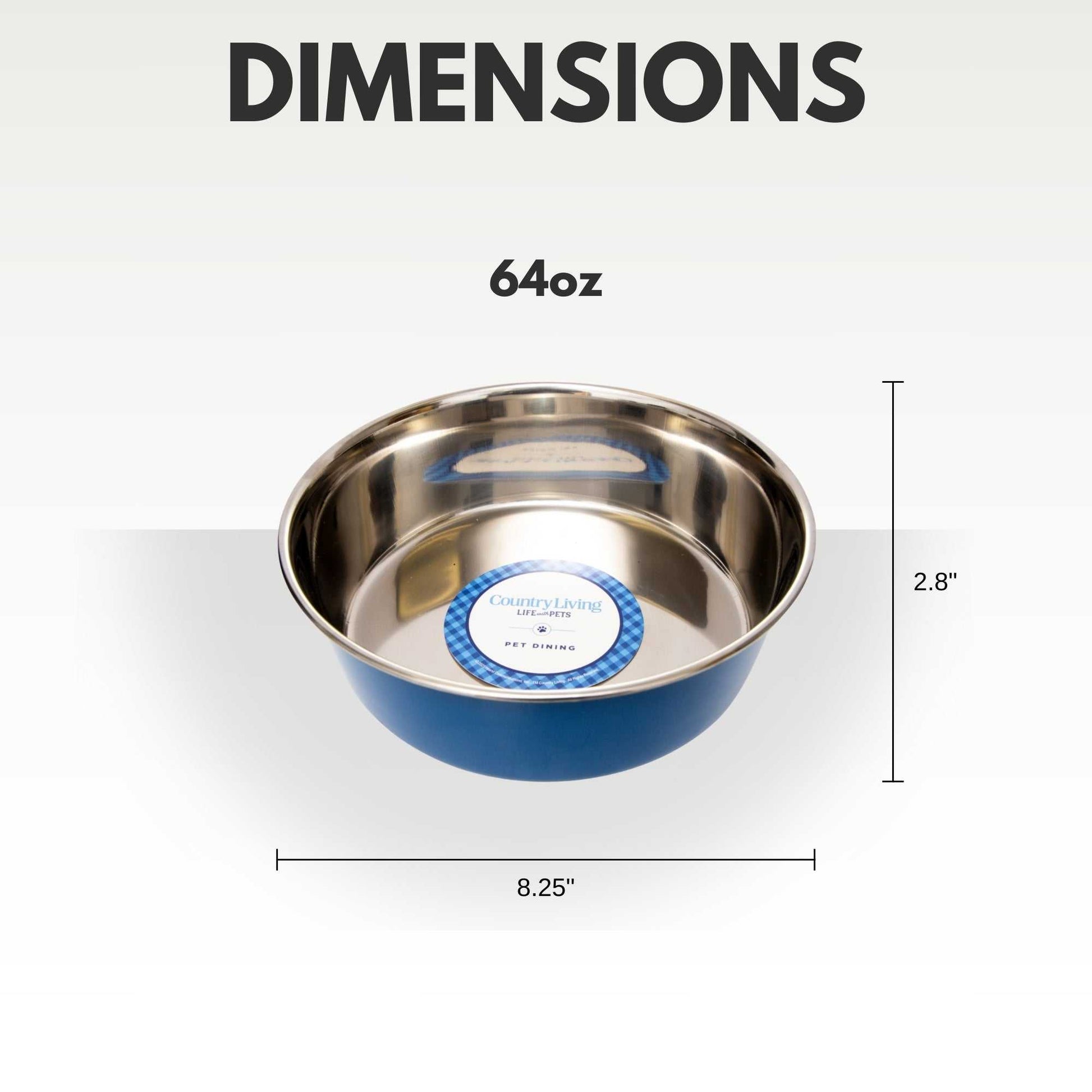 Bowl Country Living Set of 2 Heavy Gauge Stainless Steel Dog Bowls - Perfect for Food & Water SBS 2491 18 $ Pet Lovers Store American Pet Supplies Stew's Incense