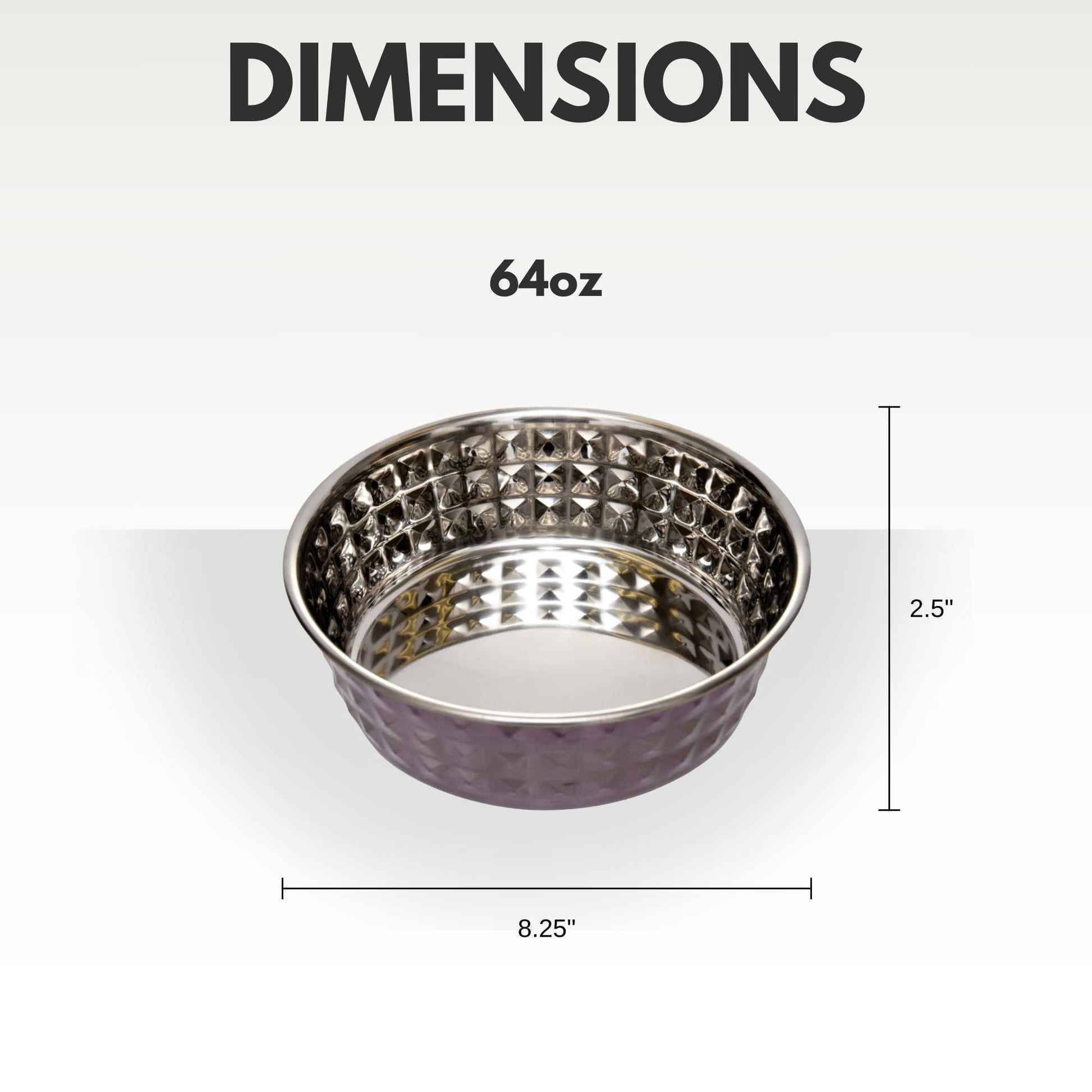 Bowl Country Living Set of 2 Hammered Stainless Steel Dog Bowls – Lavender HBSLL120 Lav 24 $ Pet Lovers Store American Pet Supplies Stew's Incense