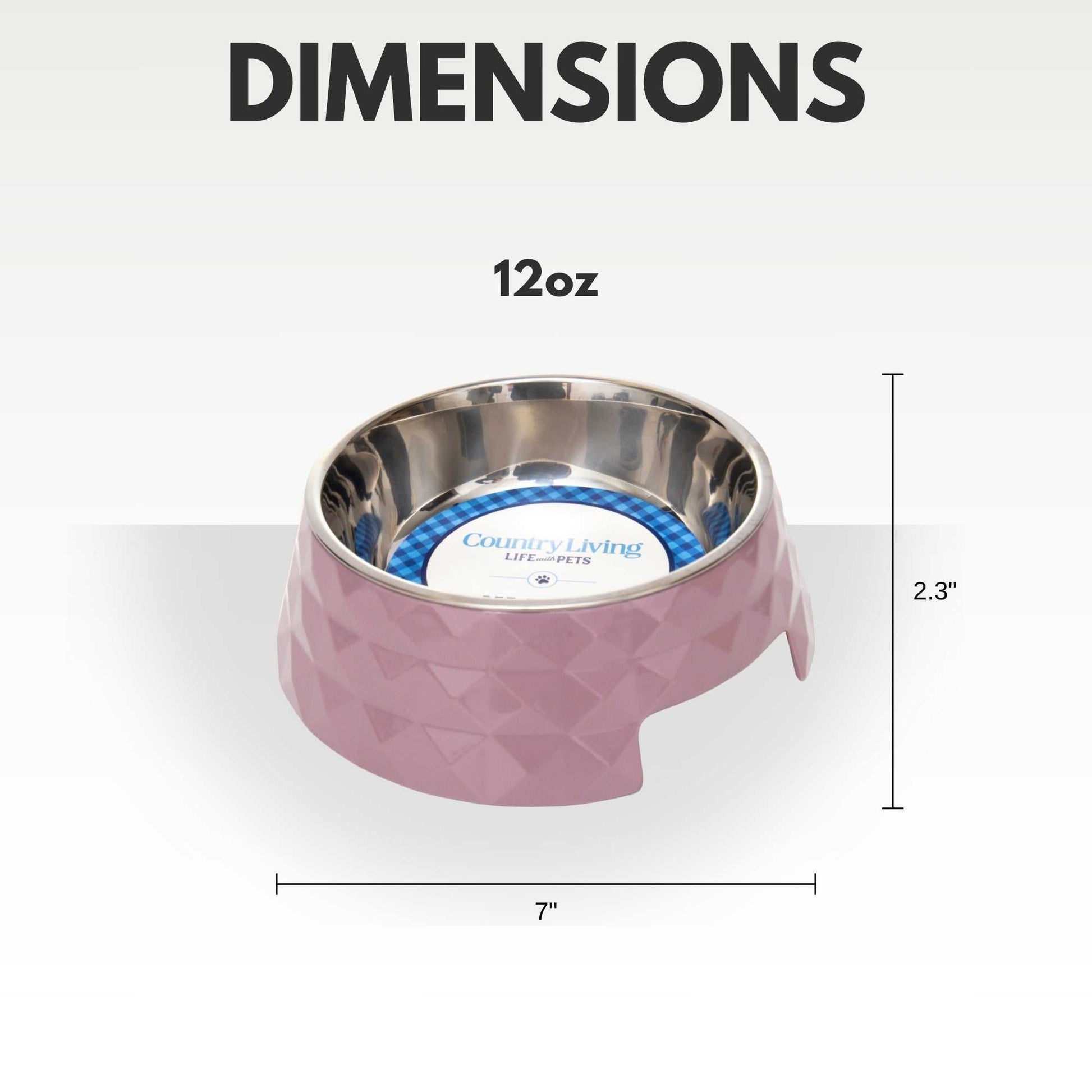 Bowl Country Living Set of 2 Diamond Twill Melamine Dog Bowls with Removable Stainless Steel Inserts – Wood Rose MLB003 24 $ Pet Lovers Store American Pet Supplies Stew's Incense