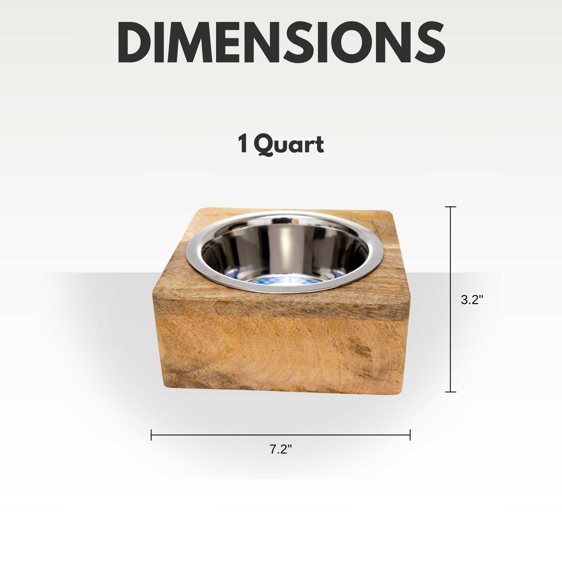 Mangowood Bowls Country Living Elegant Stainless Steel Dog Bowl with Square Mango Wood Holder – 1 Quart SWB 320M 21 $ Pet Lovers Store American Pet Supplies Stew's Incense