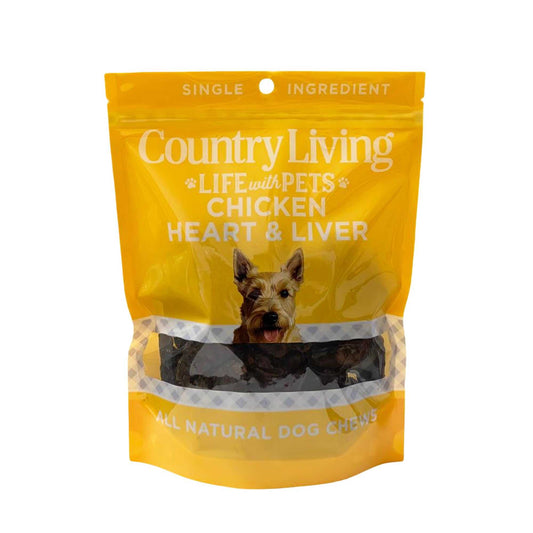 Dog Treats Country Living Dehydrated Chicken Hearts & Livers Dog Treats – 9oz Bag – 100% Natural, High-Protein, Single-Ingredient – Grain-Free, Healthy Training & Reward Treats – No Preservatives or Additives CL-PCK220-9OZ 16 $ Pet Lovers Store American Pet Supplies Stew's Incense
