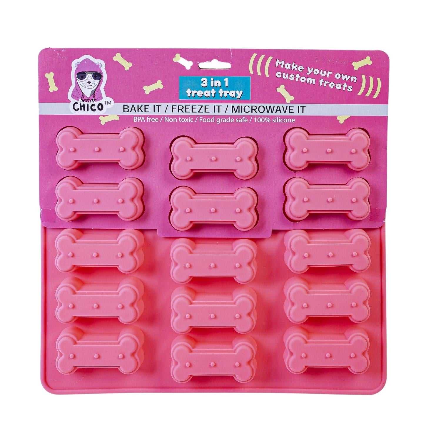 Pet Suppplies 3-in-1 Dog Bone Silicone Treat Baking Tray for Healthy, Homemade Dog Treats and More PL2900 14 $ Pet Lovers Store American Pet Supplies Stew's Incense