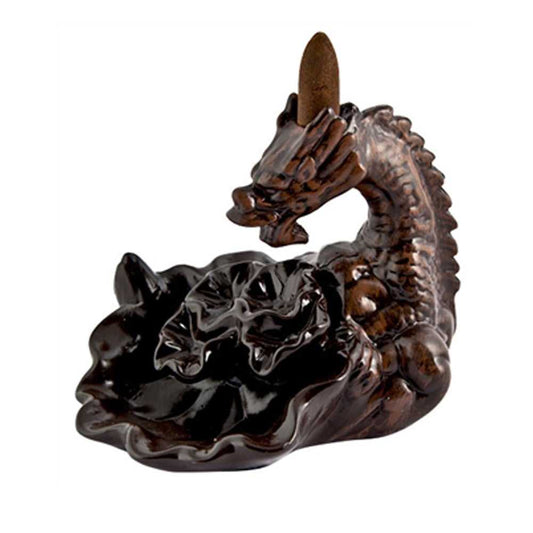 Incense Burner Dragon Backflow Incense Burner BFBR07 (J07-BFL-10) 18 $ Shop All The Witches Sage LLC Stew's Incense