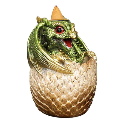 Incense Burner Dragon Hatchling Backflow Incense Burner BF3119 16 $ Shop All The Witches Sage LLC Stew's Incense