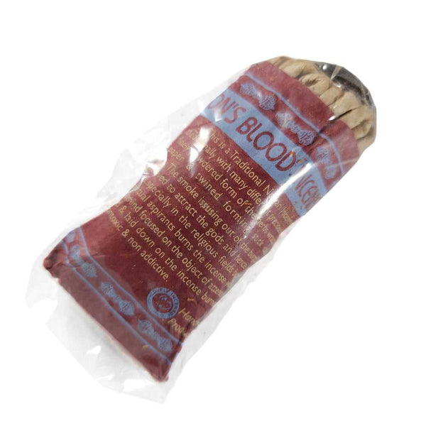 Incense Vajra Dragon's Blood Tibetan Rope Incense 45 ropes J00-TI-DragonsBlood 5 $ Shop All The Witches Sage LLC Stew's Incense