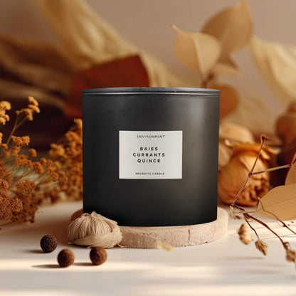 Environment - Candle 55oz Baies | Currants | Quince Candle (Inspired by Diptyque Baies®) EN-CAN55-BAISEDIP 139 $ Candles Stone Candles Stew's Incense