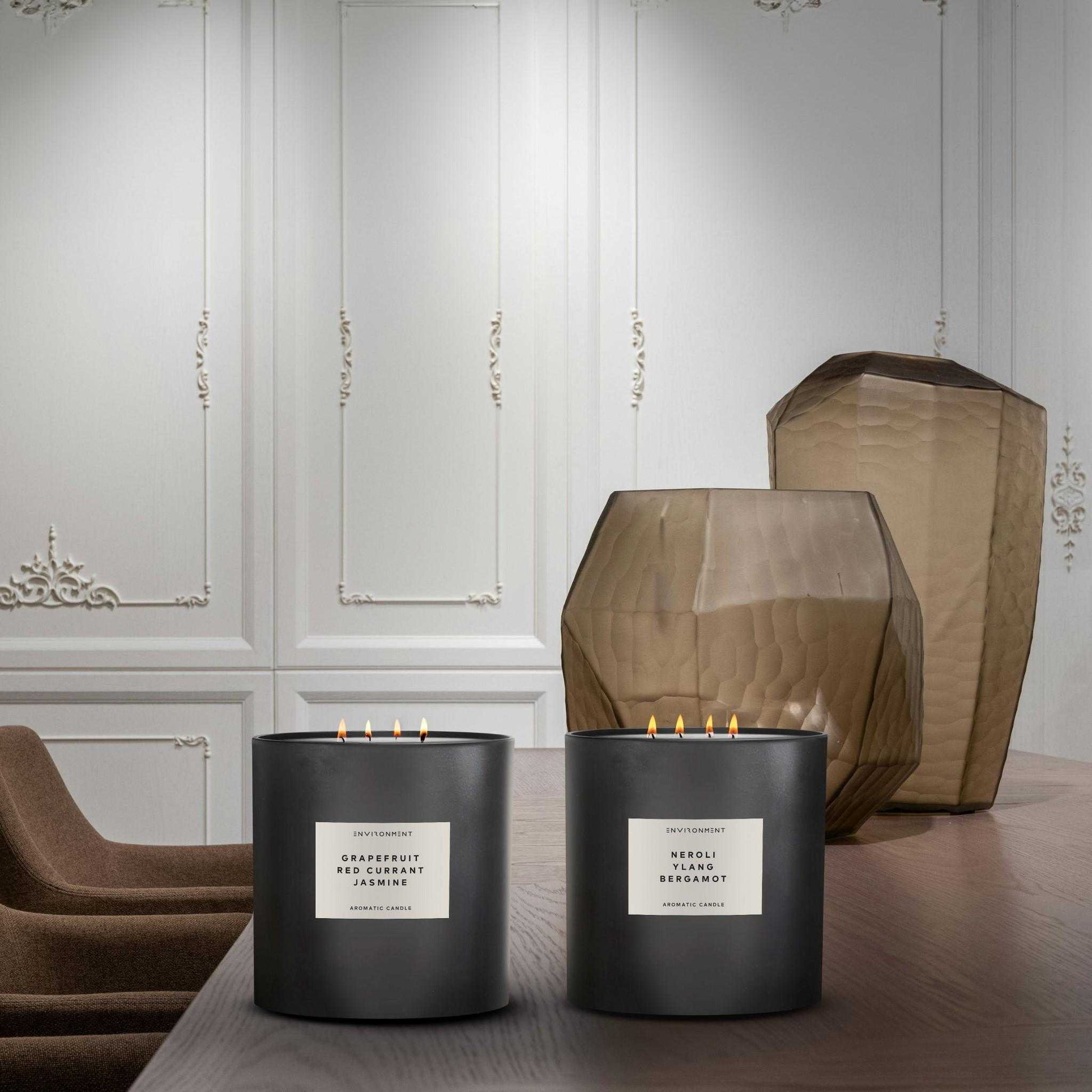 Environment - Candle (Hotel Aromatics) 55oz Grapefruit | Red Currant | Jasmine Candle (Inspired by Marriott Hotel®) EN-CAN55-MARRIOT 139 $ Candles Stone Candles Stew's Incense