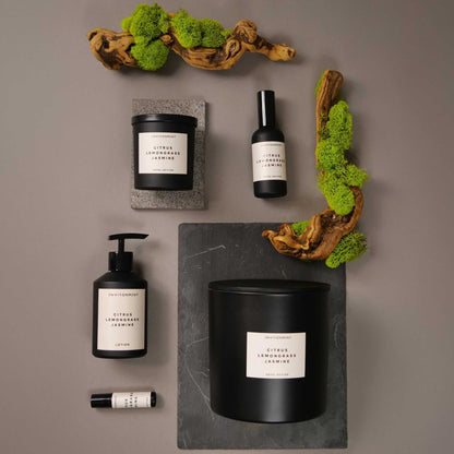 Environment - Candle (Hotel Aromatics) 8oz Citrus | Lemongrass | Jasmine Candle with Lid and Box (Inspired by W Hotel®) EN-CAN8-WHOTEL 48 $ Candles Stone Candles Stew's Incense