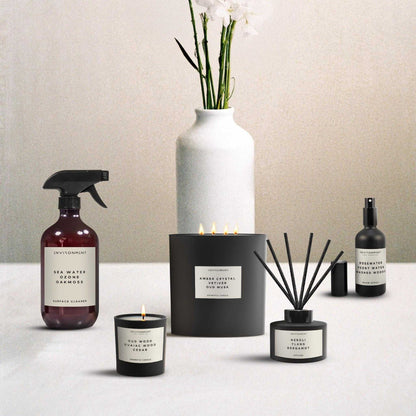 Environment - Candle 55oz Amber Crystal | Vetiver | Oud Musk Candle (Inspired by Baccarat Rouge 540®) EN-CAN55-MAISON 139 $ Candles Stone Candles Stew's Incense