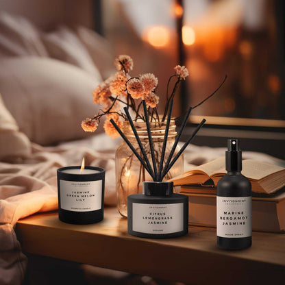 Environment - Room Spray (Hotel Aromatics) Marine | Bergamot | Jasmine Room Spray (Inspired by The Ritz Carlton Hotel®) EN-RS-RITZCARL 38 $ Lava Rock Diffusers Stone Candles Stew's Incense