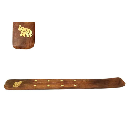 Incense Holder Elephant Wooden Incense Holder 89101-B 1 $ The Witches Sage LLC Stew's Incense