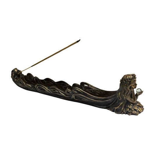 Incense Burner Fairy with Sphere Incense Holder 89728 19 $ Shop All The Witches Sage LLC Stew's Incense