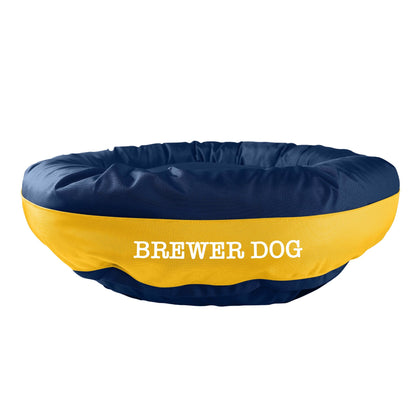 Dog Bed Round Bolster Armor Baseball