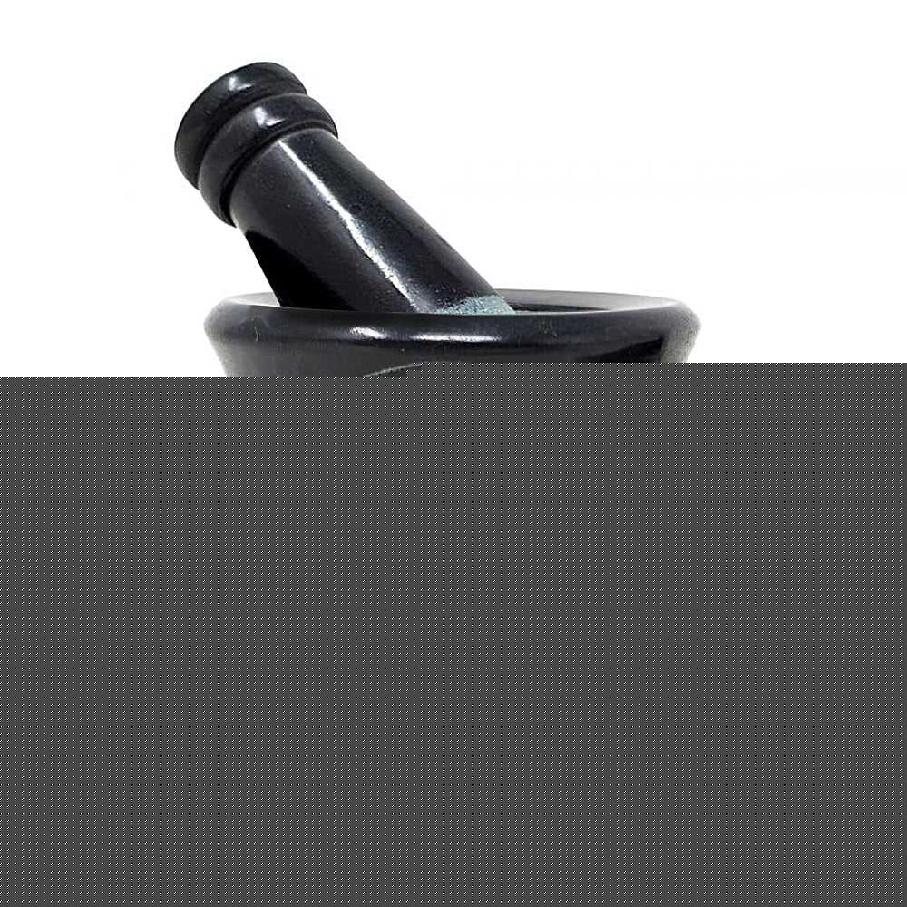 Mortar & Pestle Flower of Life Carved Black Soapstone Mortar & Pestle 2.75" SOB54 9 $ Shop All The Witches Sage LLC Stew's Incense