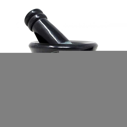 Mortar & Pestle Flower of Life Carved Black Soapstone Mortar & Pestle 2.75" SOB54 9 $ Shop All The Witches Sage LLC Stew's Incense