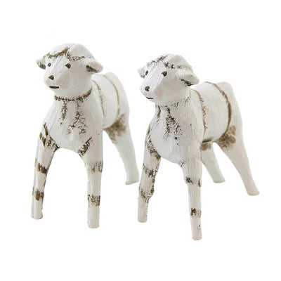 Seasonal Decor, Christmas Baby Sheep Set of 2 -Lori Mitchell Nativity Figurines 11014 29 $ Christmas Quirks! Stew's Incense