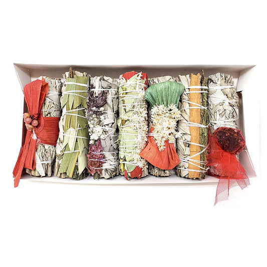 Smudging Set Gift Pack - Special Yule Gift Pack Smudge Sticks 3-4" SAGE-10 24 $ The Witches Sage LLC Stew's Incense