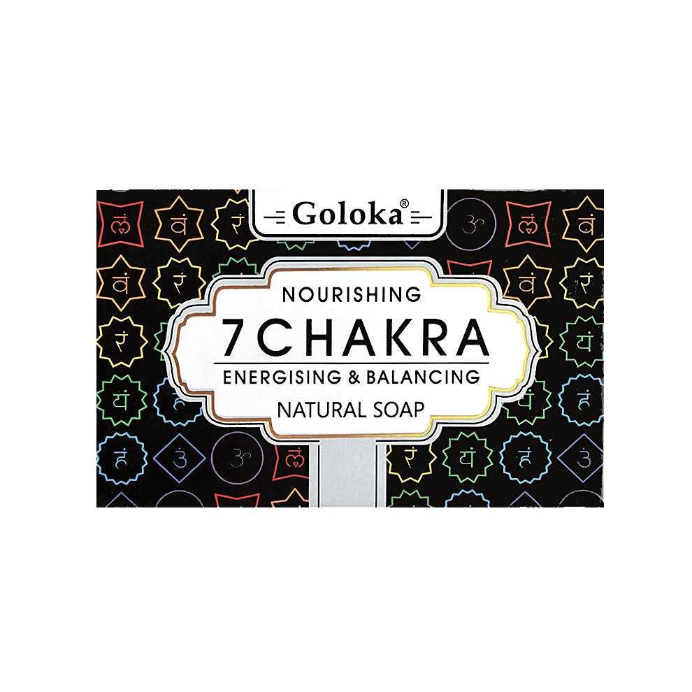 Soap Goloka 7 Chakra Soap 75 gram SOP204 2 $ The Witches Sage LLC Stew's Incense