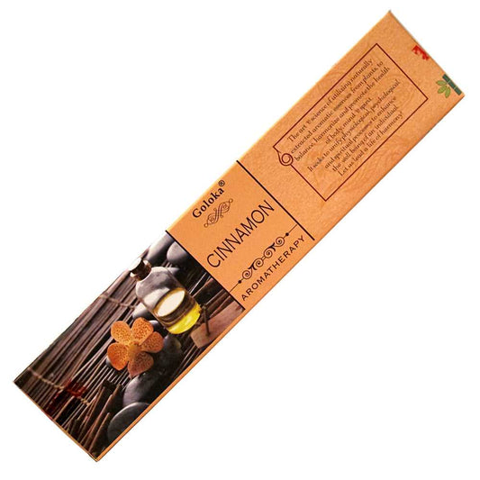 Incense Goloka Aroma Cinnamon Incense Sticks GL151 1 $ Goloka The Witches Sage LLC Stew's Incense
