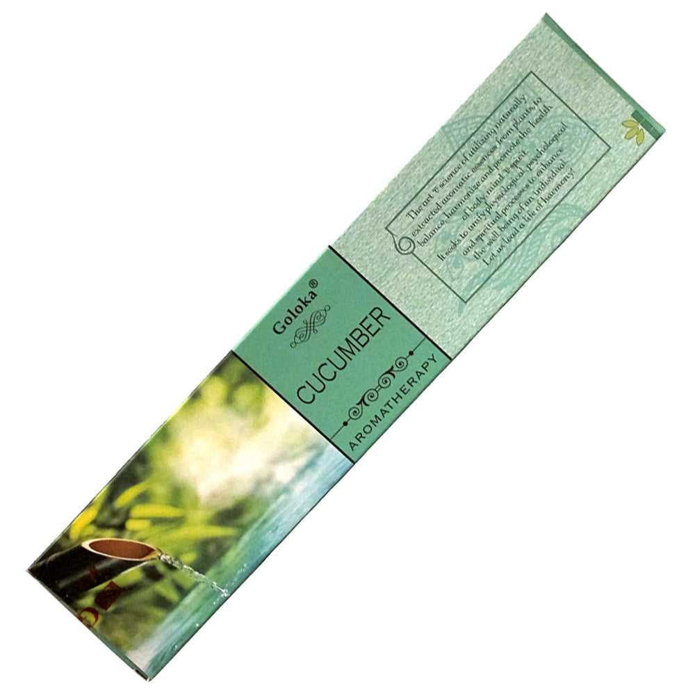 Incense Goloka Aroma Cucumber Incense Sticks GL152 1 $ The Witches Sage LLC Stew's Incense
