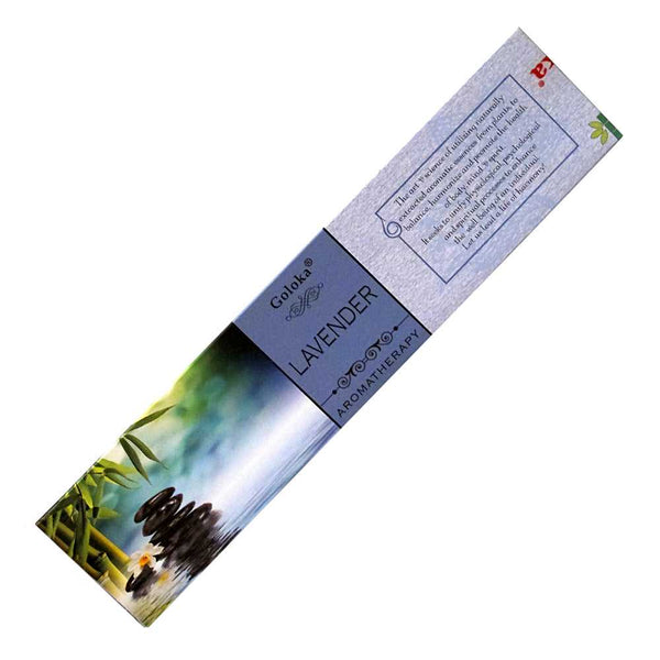 Incense Goloka Aroma Lavender Incense Sticks GL153 1 $ Goloka The Witches Sage LLC Stew's Incense
