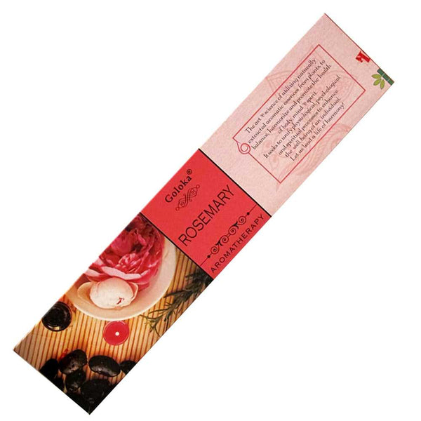 Incense Goloka Aroma Rosemary Incense Sticks GL156 1 $ The Witches Sage LLC Stew's Incense
