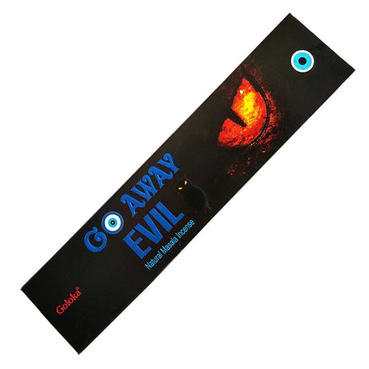 Incense Goloka Go Away Evil Masala Incense Sticks GL176 1 $ Goloka The Witches Sage LLC Stew's Incense