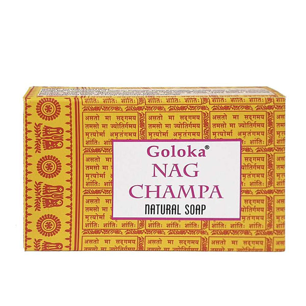 Soap Goloka Nag Champa Soap 75 gram SOP201 2 $ Goloka The Witches Sage LLC Stew's Incense