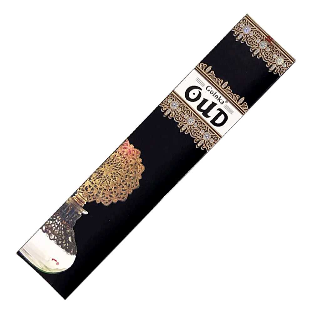 Incense Goloka Oud Incense Sticks (Black Series) GL173 1 $ Goloka The Witches Sage LLC Stew's Incense