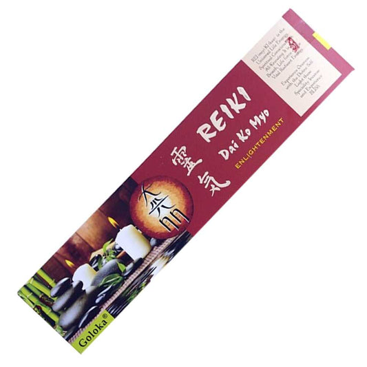 Incense Goloka Reiki Series Dai Ko Myo (Enlightenment) Incense Sticks GLK-REIKI-DKME 1 $ Goloka The Witches Sage LLC Stew's Incense