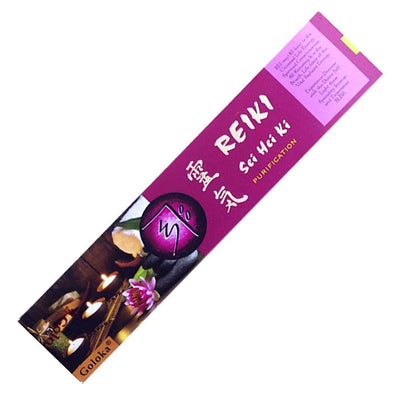 Incense Goloka Reiki Series Sei Hei Ki (Purification) Incense Sticks GLK-REIKI-SHKP 1 $ Goloka The Witches Sage LLC Stew's Incense