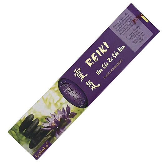 Incense Goloka Reiki Series Hon Sha Ze Sho Nen (Timelessness) Incense Sticks GLK-REIKI-HSZSNT 1 $ Goloka The Witches Sage LLC Stew's Incense