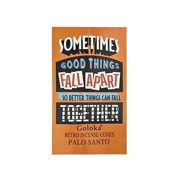 Incense Goloka Retro Palo Santo Incense Cones GLC80 1 $ Goloka The Witches Sage LLC Stew's Incense