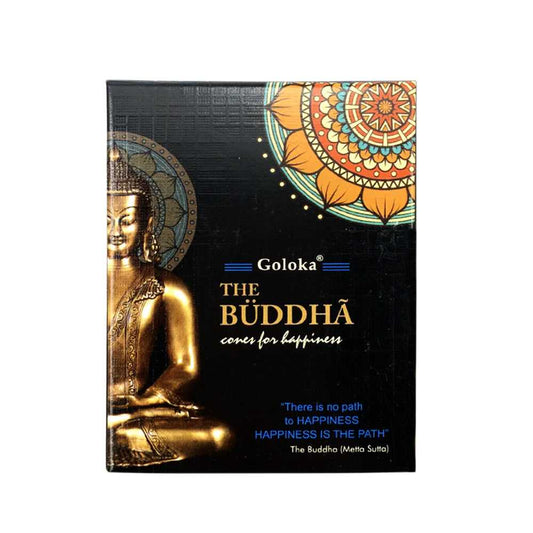 Incense Goloka The Buddha Incense Cones (Black Series) GLC04 1 $ Goloka The Witches Sage LLC Stew's Incense
