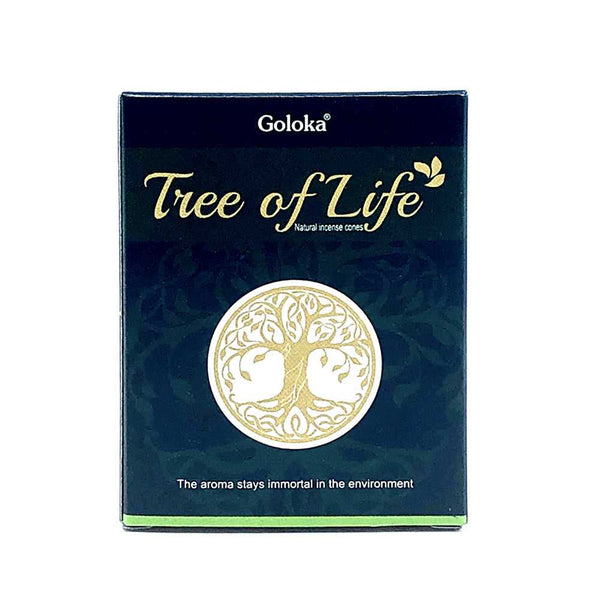 Incense Goloka Tree of Life Incense Cones (Black Series) GLC07 1 $ Goloka The Witches Sage LLC Stew's Incense