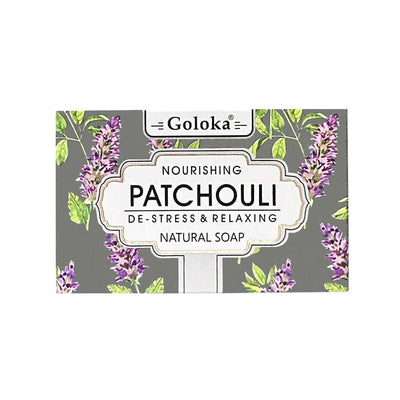 Soap Goloka Patchouli Soap 75 gram SOP207 2 $ Goloka The Witches Sage LLC Stew's Incense